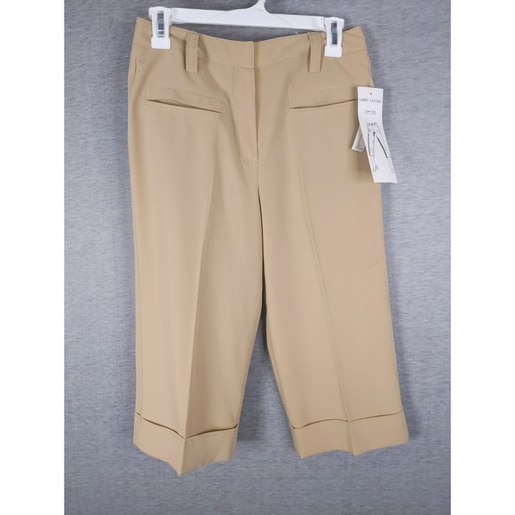 👯‍♀️Host Pick⚡️Larry Levine SPT Stretch Career Crop Pants - Picture 2 of 9
